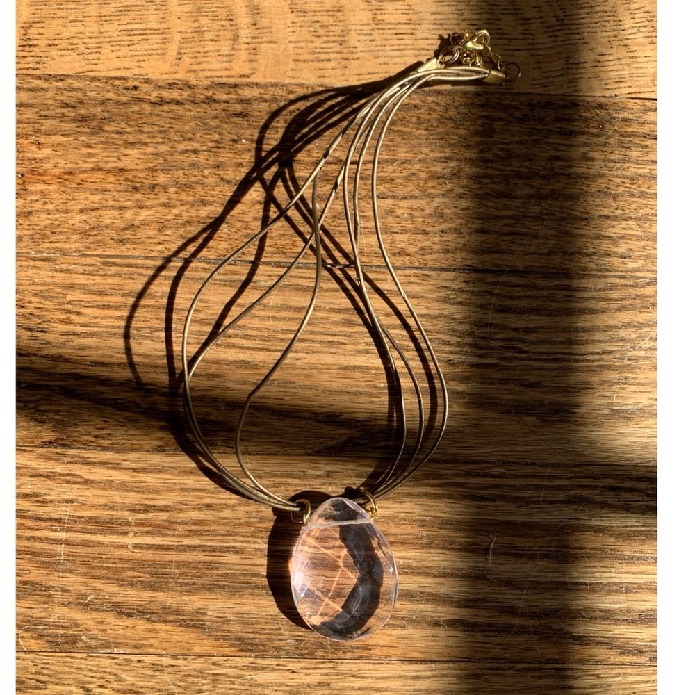 Pink Stone Necklace